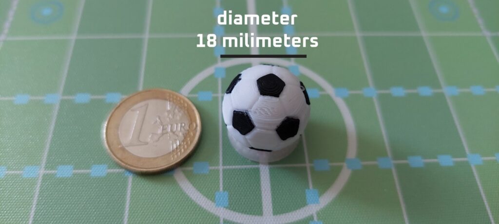 Soccer Fantastico! – 3D loptica promjer 1.8 cm